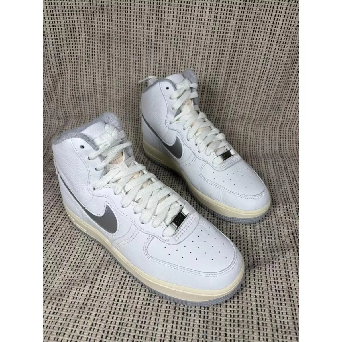 Nike shoes - Nike Air Force 1 - Air Force - DC3590-101 - Silver 23
