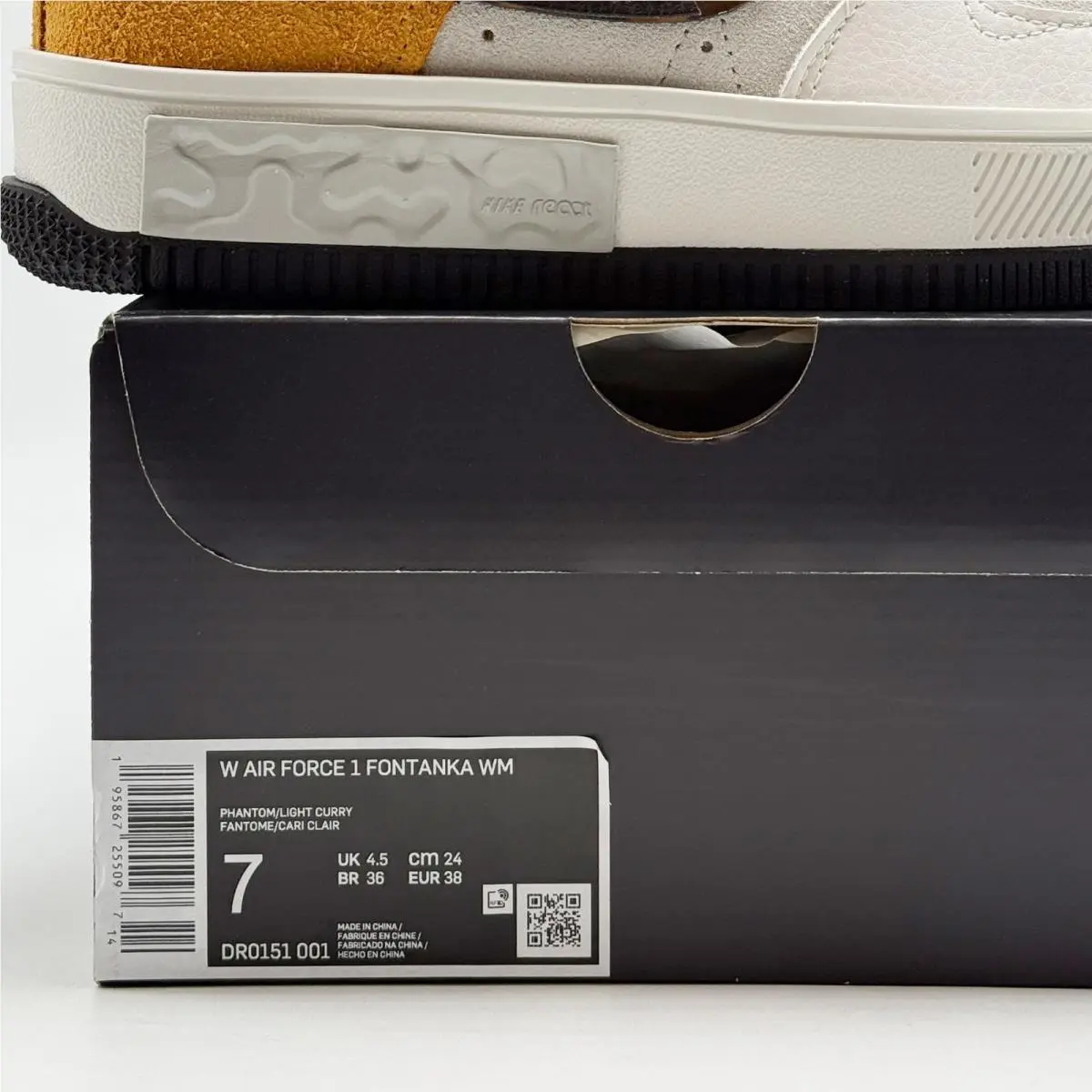 Nike shoes - Nike Air Force 1 - Air Force - DR0151 001 - Gray 10