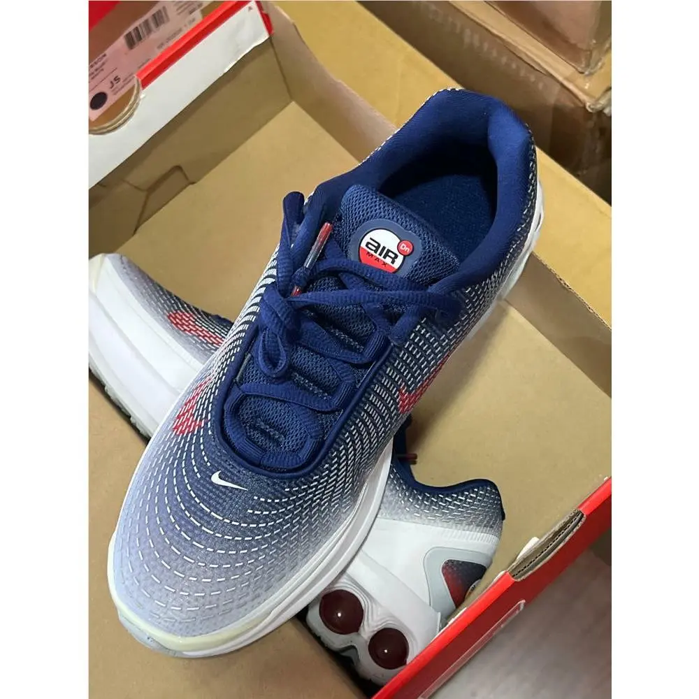 Nike shoes - White/Blue Void/Blue Void/Sport Red 4