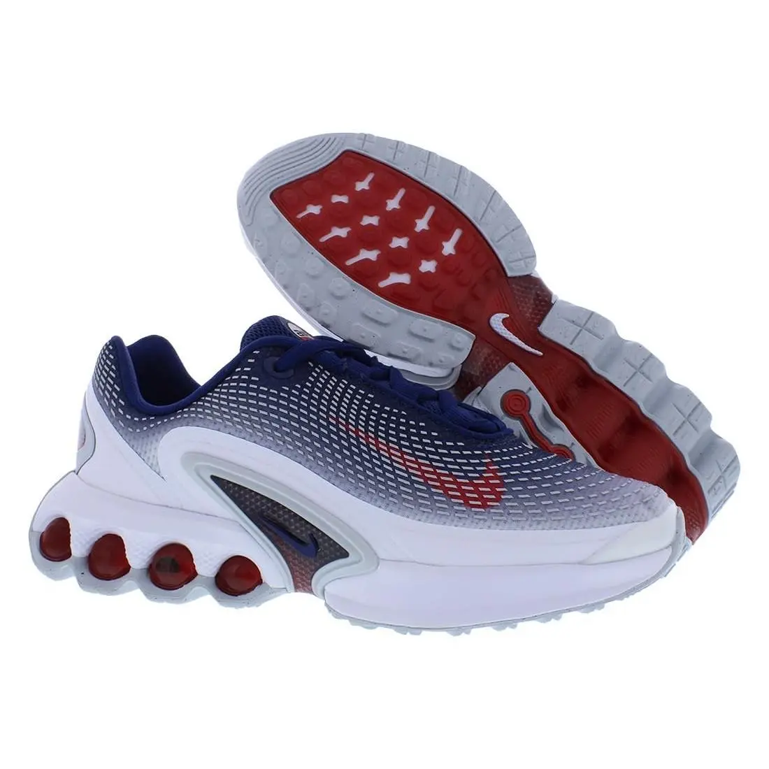 Nike shoes - White/Blue Void/Blue Void/Sport Red 11