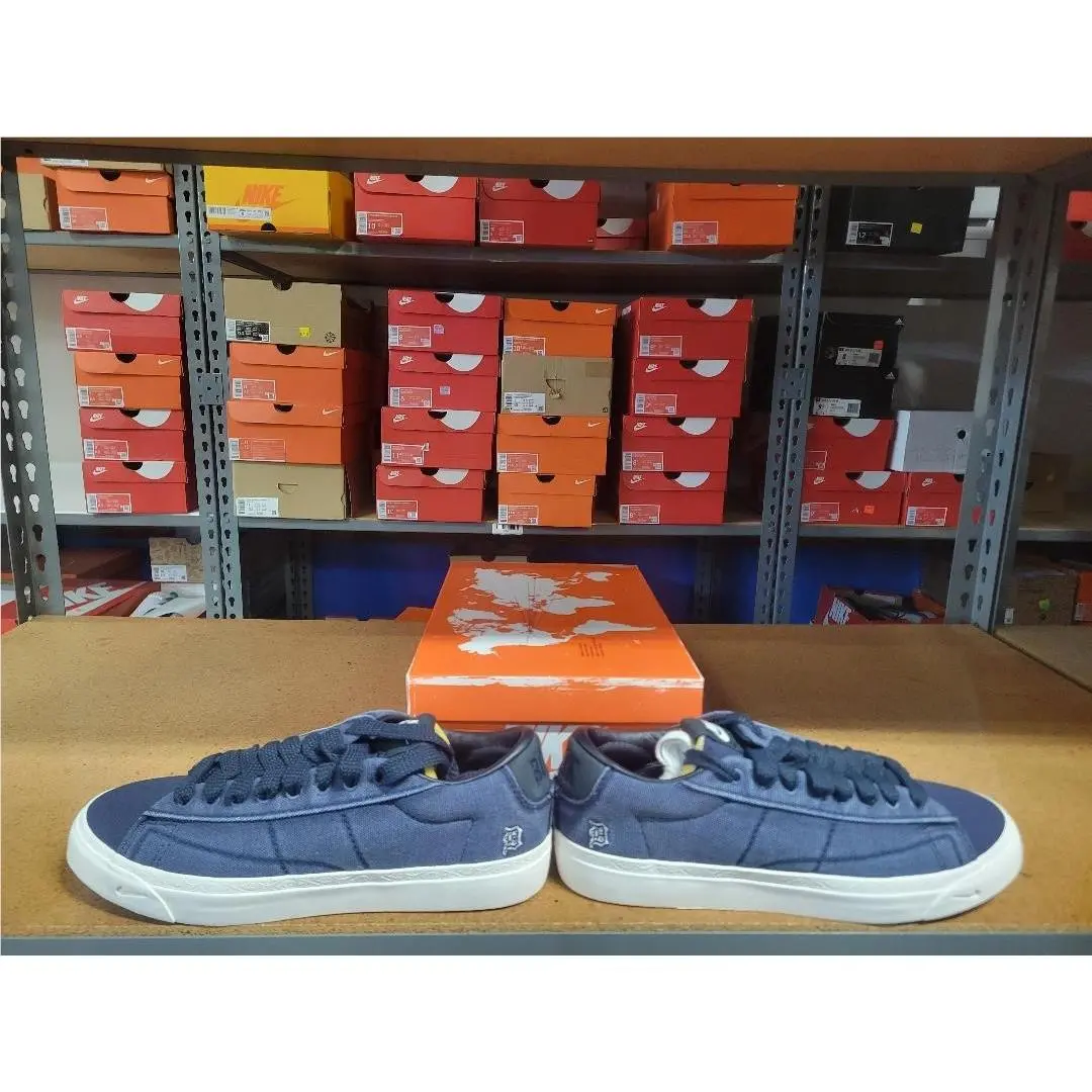 Nike shoes - Nike Book Blazer Low - Book Blazer Low - HQ2054 400 - College Navy Dark Obsidian 6