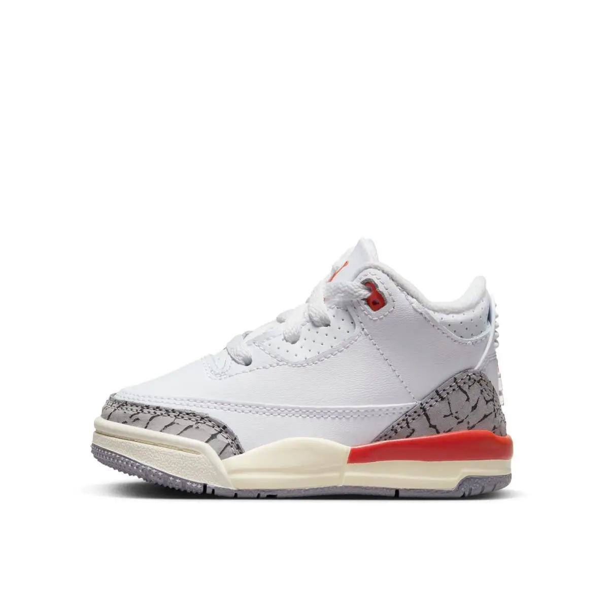 Toddler`s Jordan 3 Retro Georgia Peach Wht/csmc Clay-sail FQ9175 121