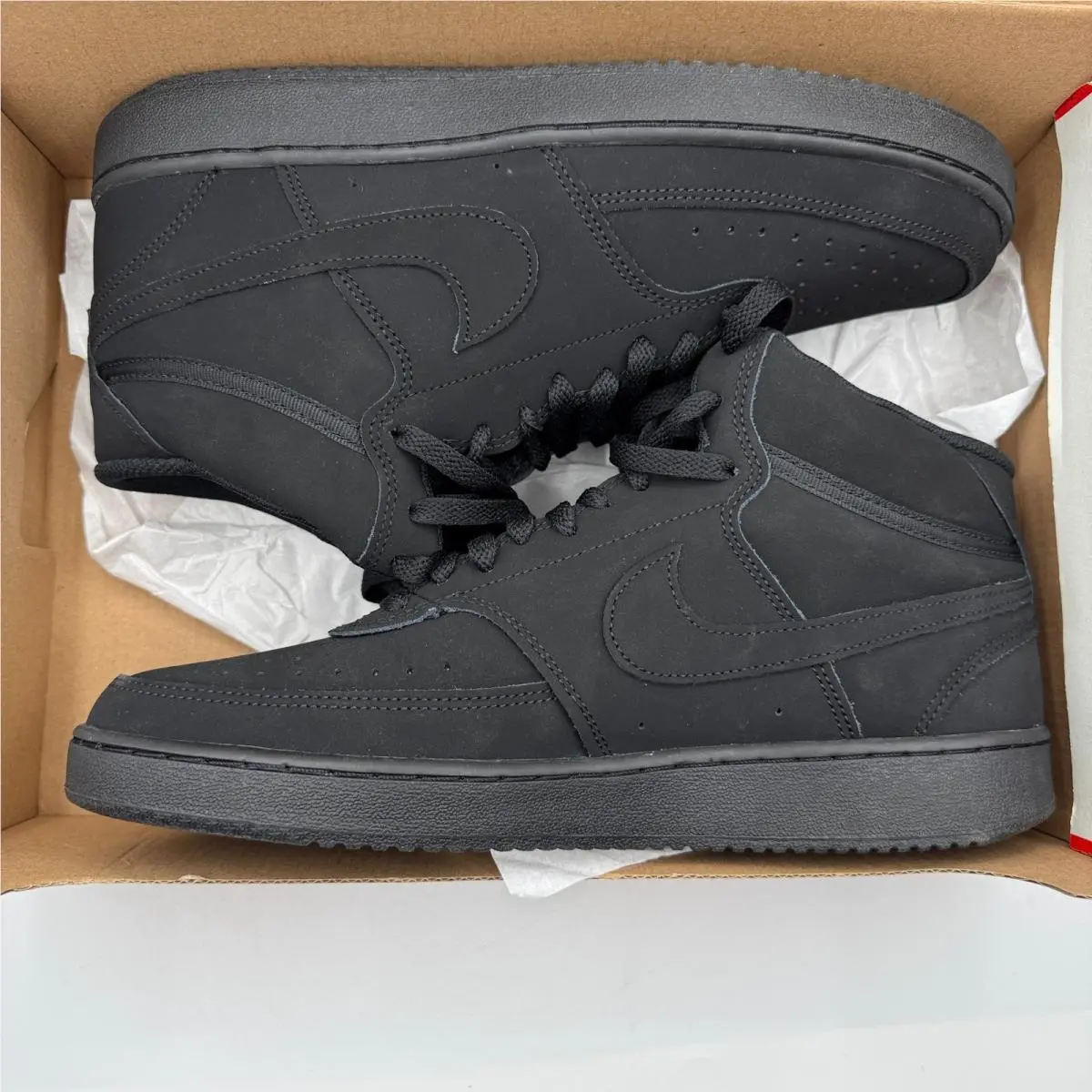 Nike shoes - Nike Court Vision - Court Vision - CU6620-001 - Black 4