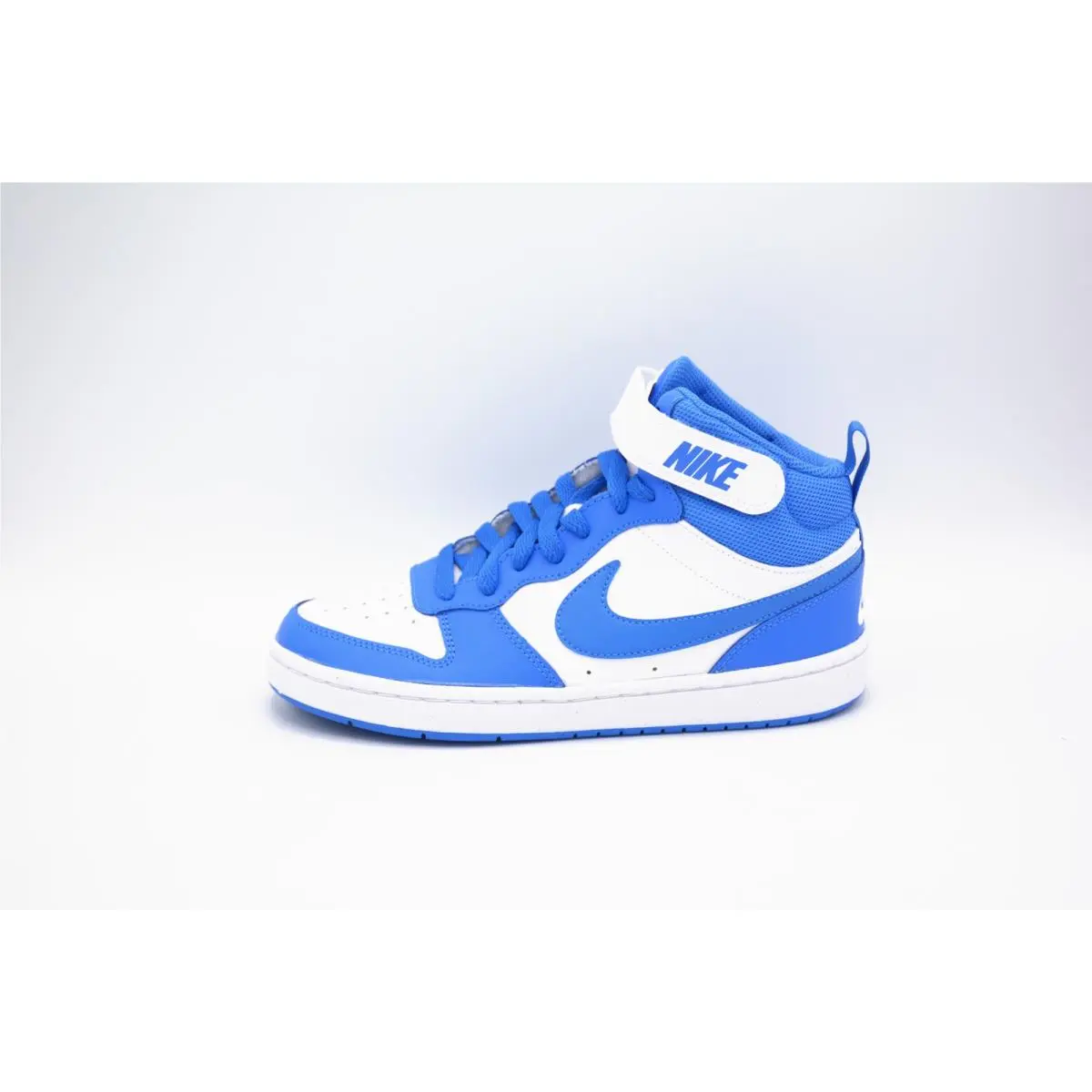 Nike shoes - Court Borough Mid 2 GS White Blue - 4.5Y - CD7782 - White 1