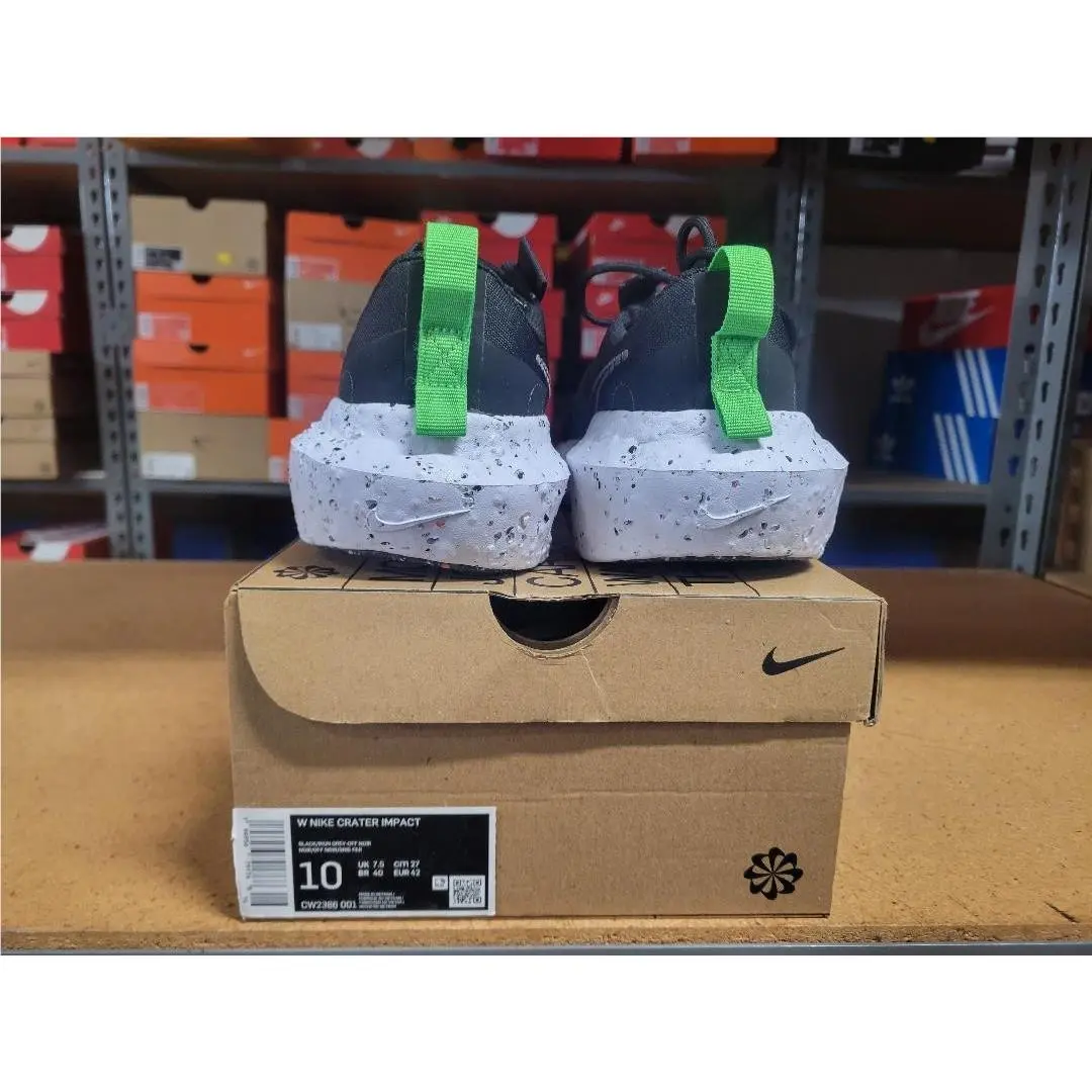 Nike shoes - Nike Crater Impact - Crater Impact - CW2386-001 - Black Iron Grey Off Noir, Women`s: Black Iron Grey Off Noir 9