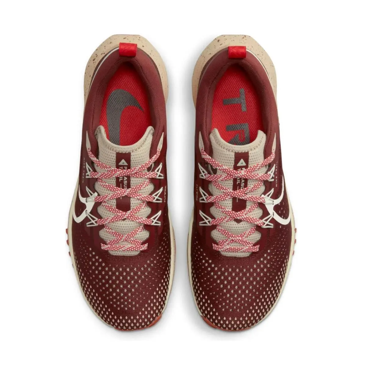 Nike shoes - Nike React Pegasus Trail 4 - DJ6159-200 - Red 3