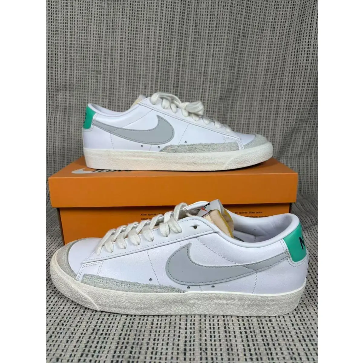 Nike shoes - Nike Blazer Low `77 - Blazer Low - DA6364-109 - White 9