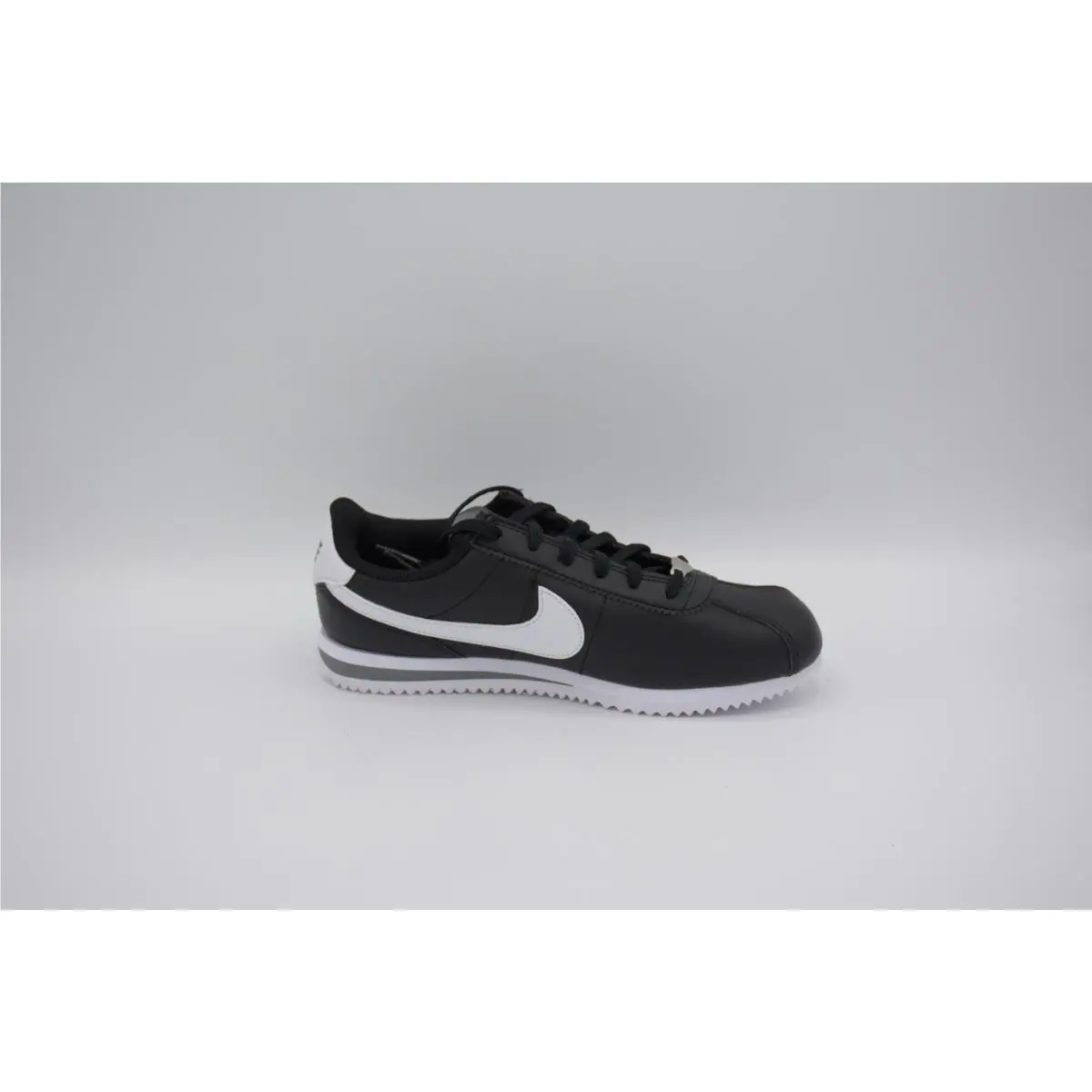 Nike shoes - Cortez Leather GS Black Cool Grey White - 3.5Y - DM0950 - Black 2