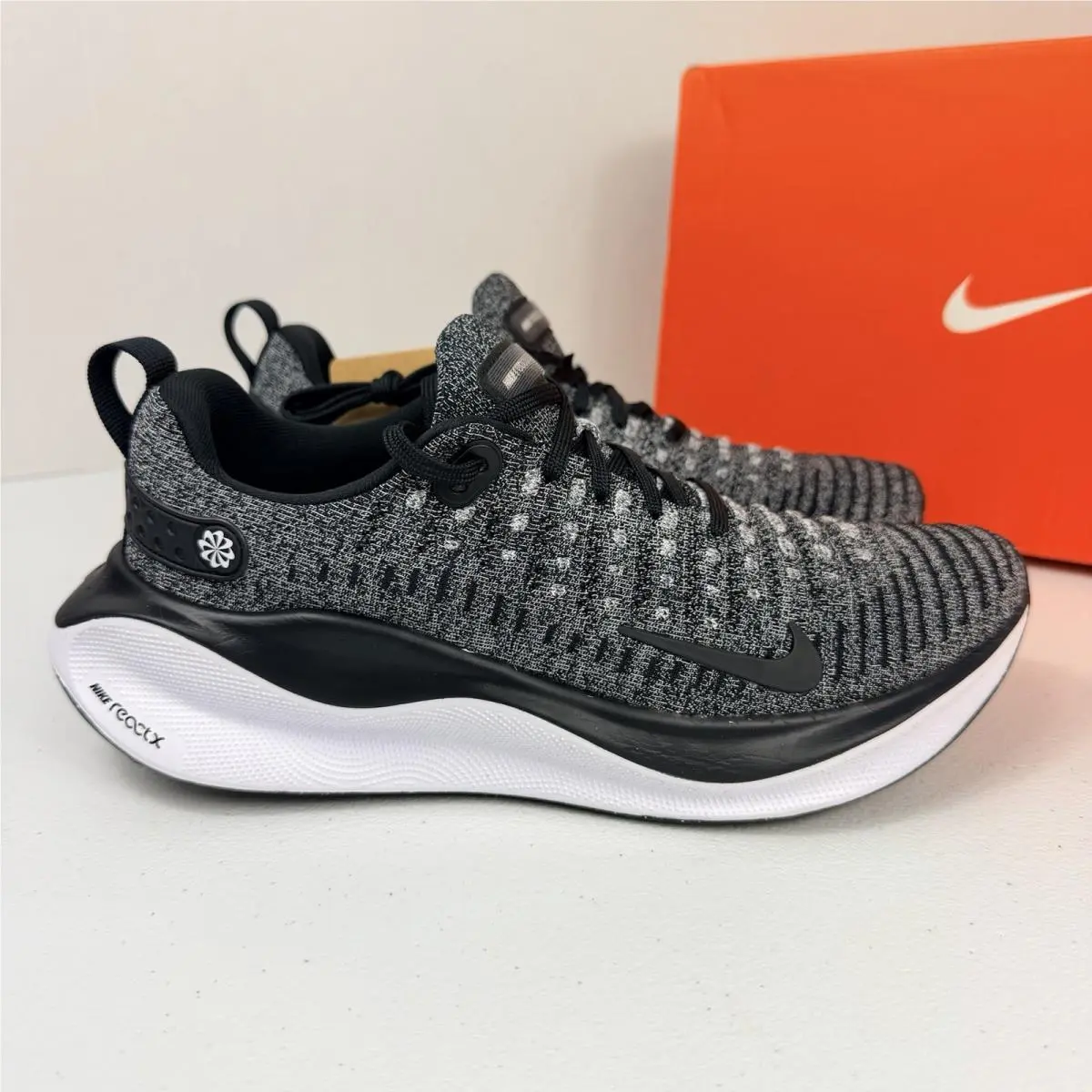 Nike shoes - Nike ReactX Infinity Run - ReactX Infinity Run - DR2670-003 - Black White oreo 9