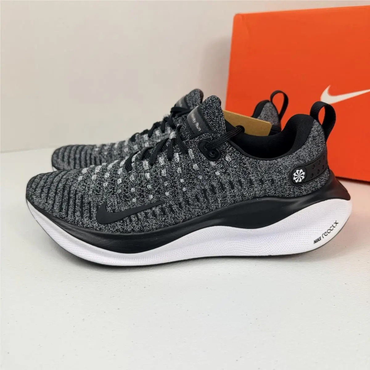 Nike shoes - Nike ReactX Infinity Run - ReactX Infinity Run - DR2670-003 - Black White oreo 13