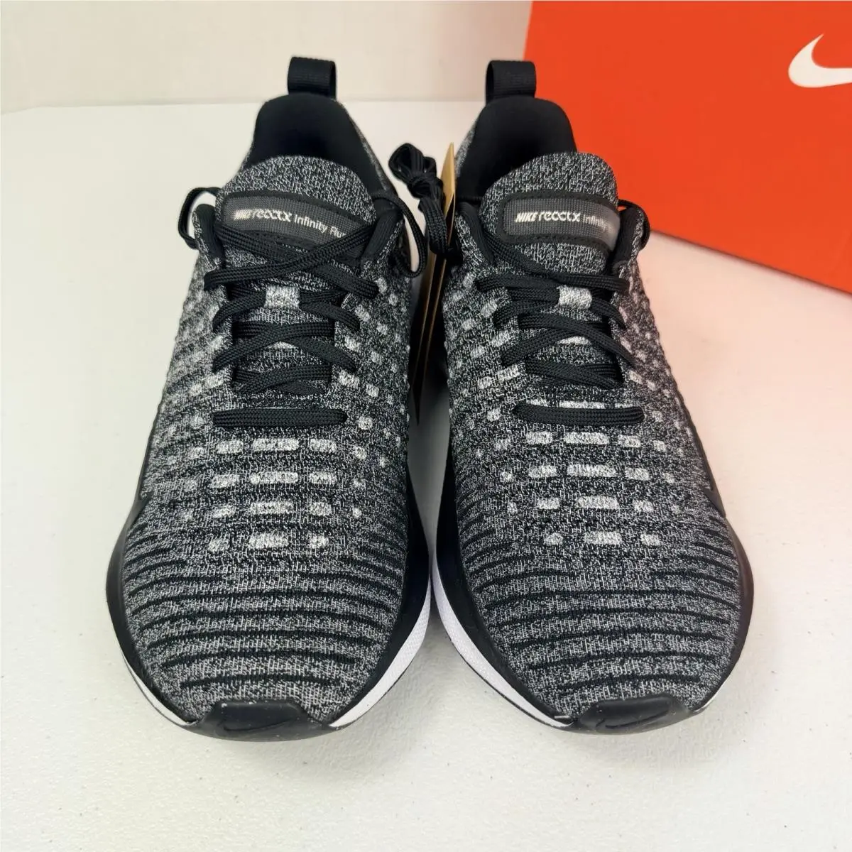 Nike shoes - Nike ReactX Infinity Run - ReactX Infinity Run - DR2670-003 - Black White oreo 11