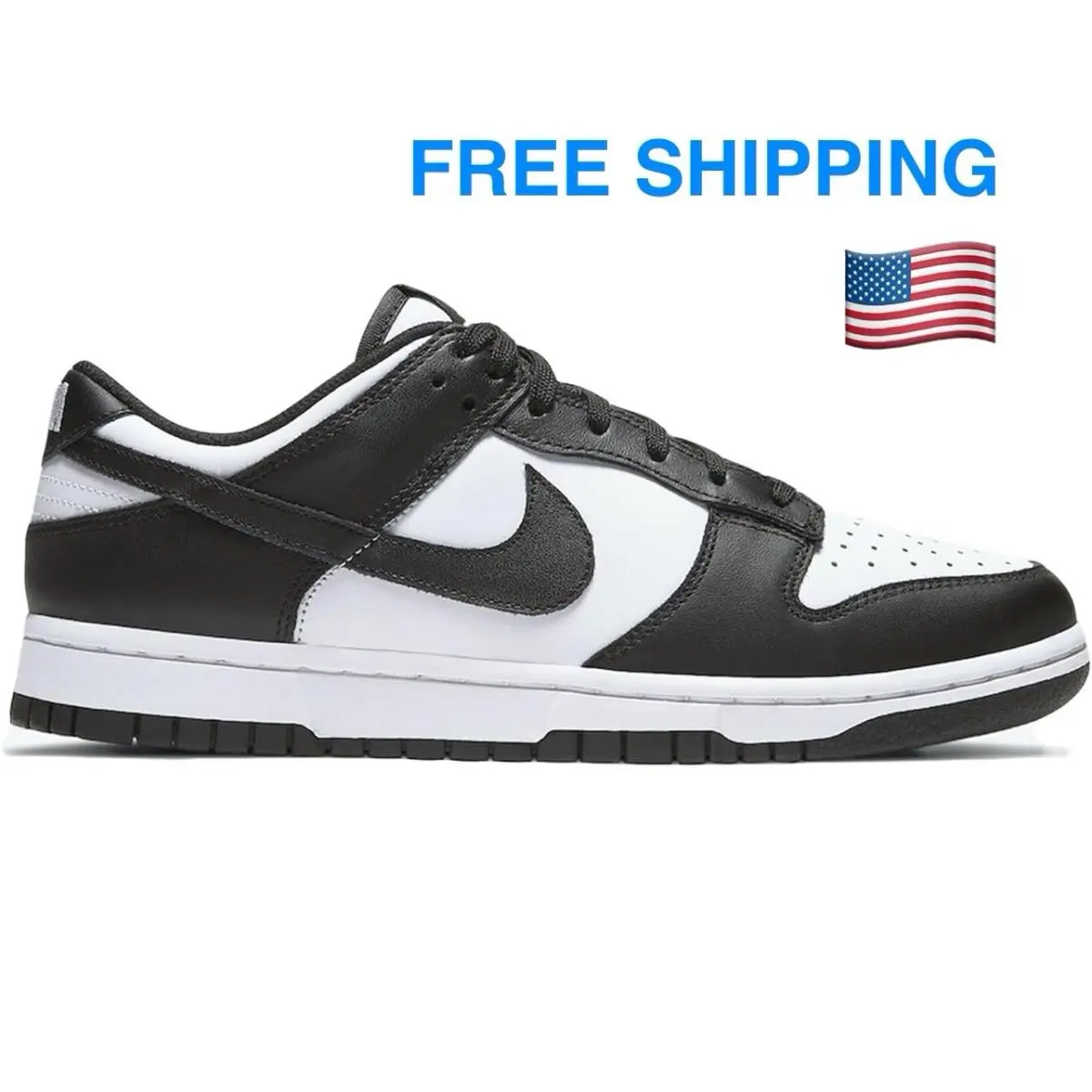Nike shoes - Panda - Panda - Black / White, Black & White 8