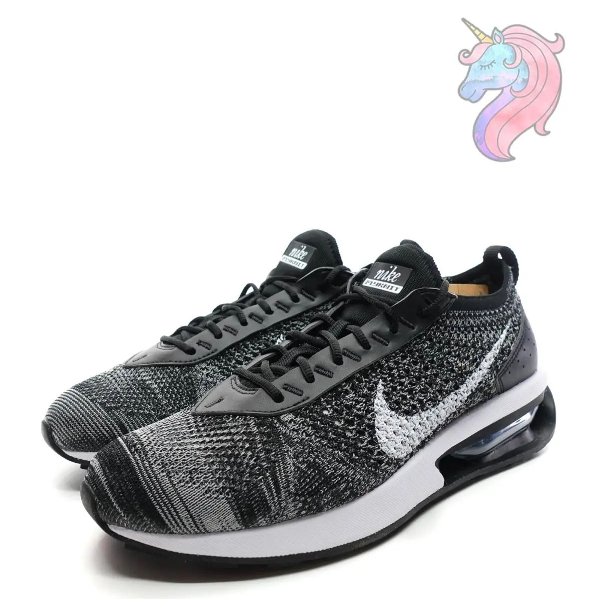 Nike shoes - Nike Air Max Flyknit Racer - DJ6106 001 - Black, White, Oreo 12