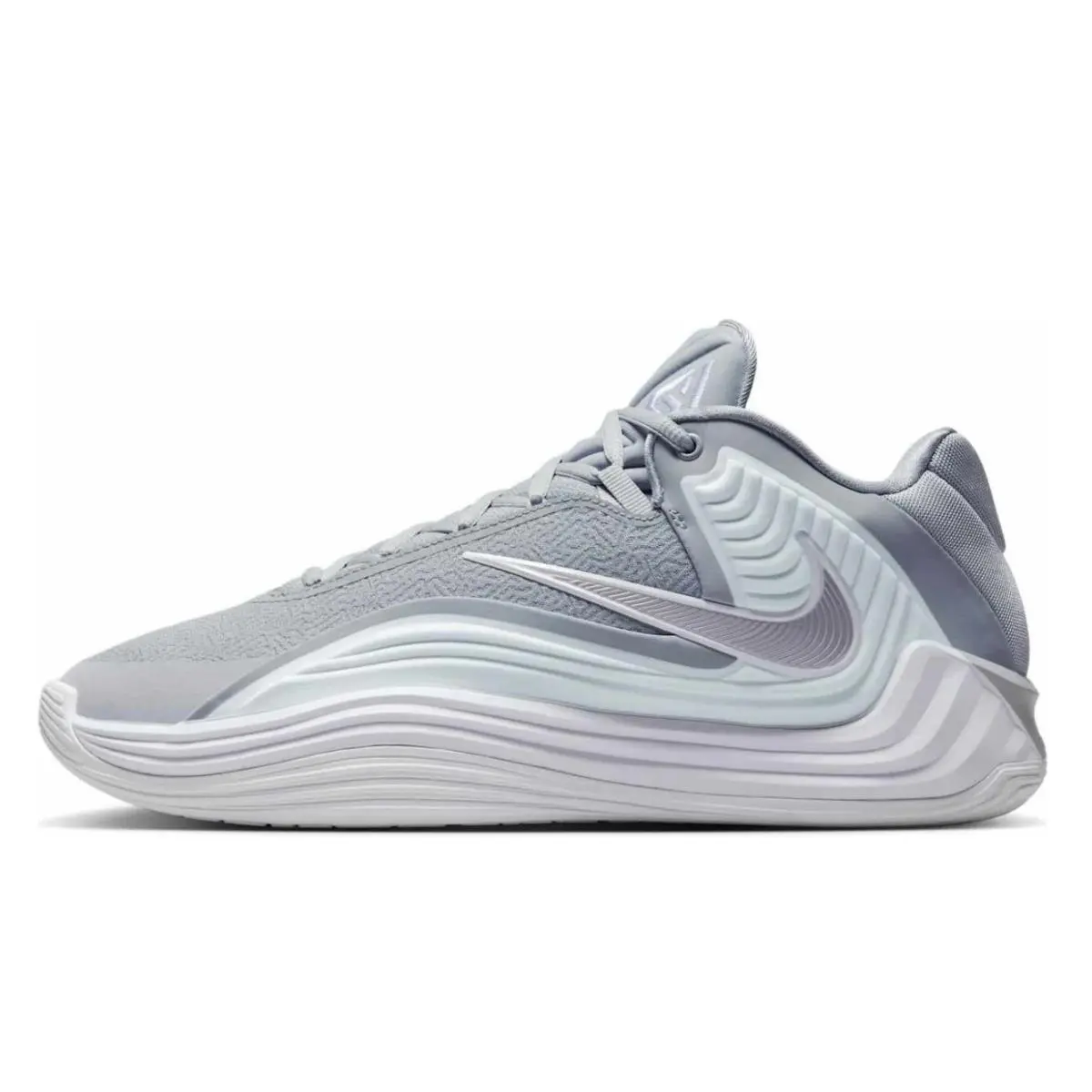 Nike Giannis Freak 7 Wolf Grey White Men`s Basketball Sneakers Shoes II7518-001 - Gray