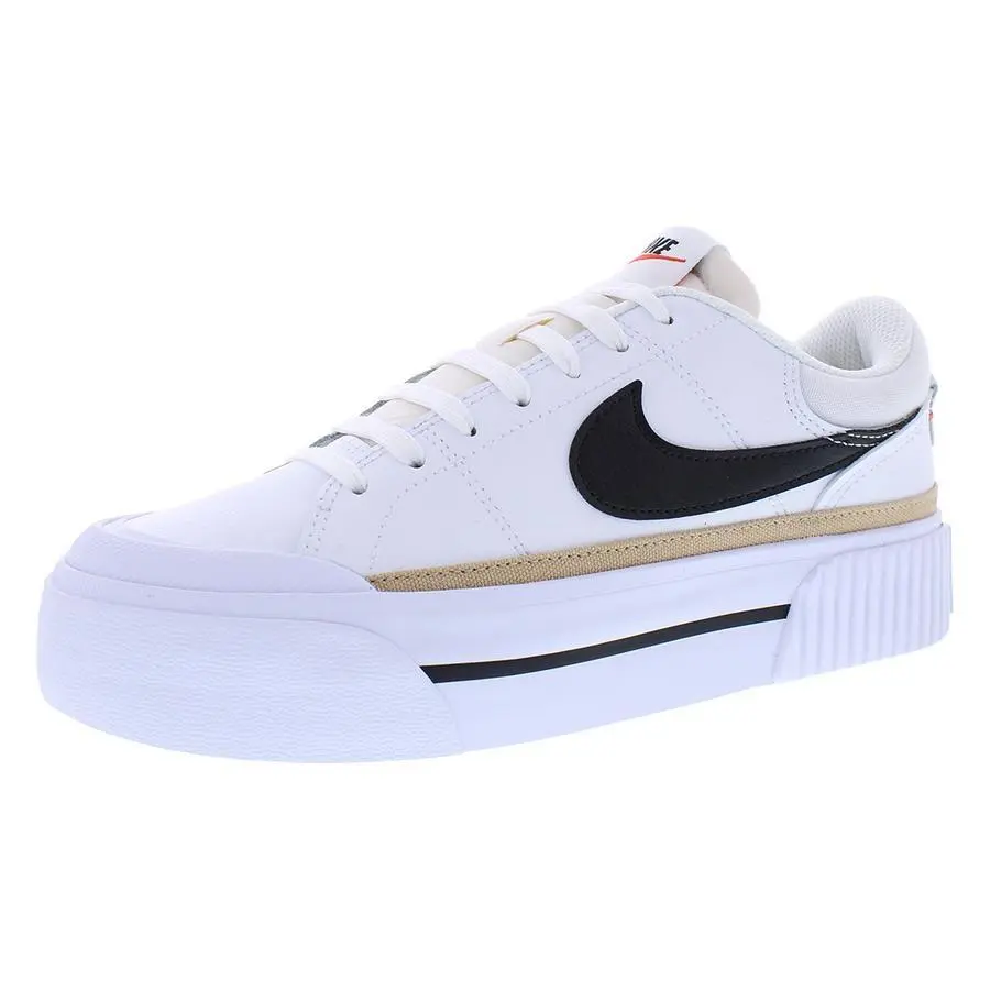 Nike shoes - White/Black/Hemp/Team Orange, Main: White 3