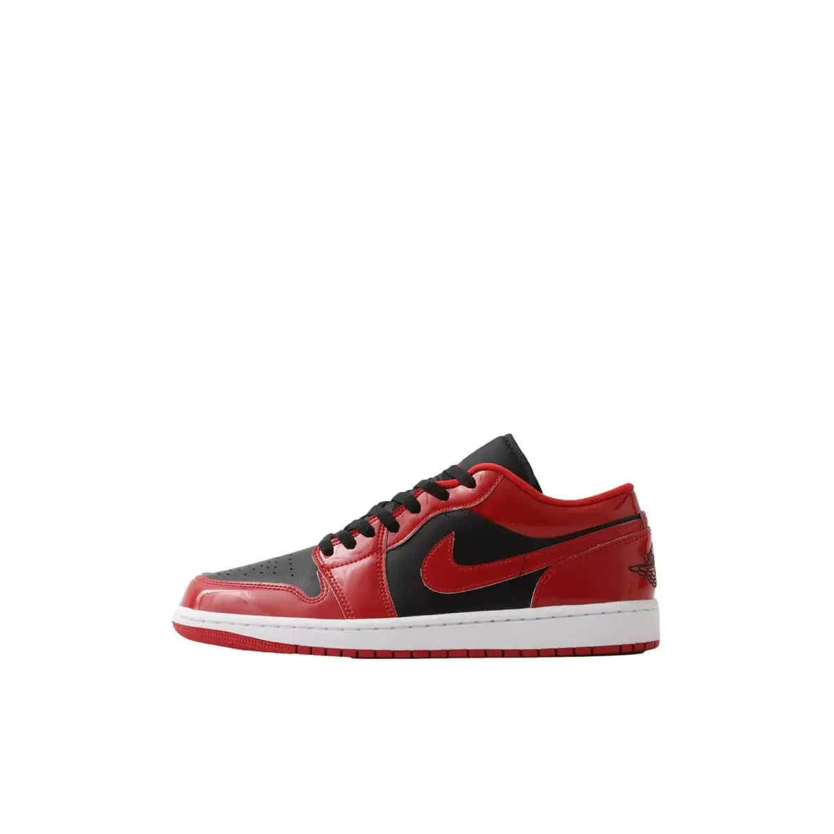 Nike Air Jordan 1 Low SE Black / Varsity Red - White HV4089-006 Men`s