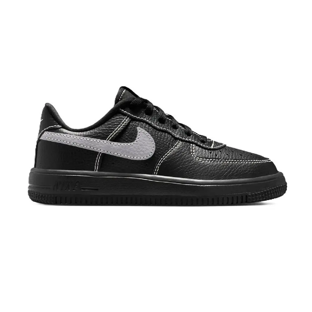 Little Kid`s Nike Force 1 Low LV8 3 Lace Black/wolf Grey-blk IM7997 003