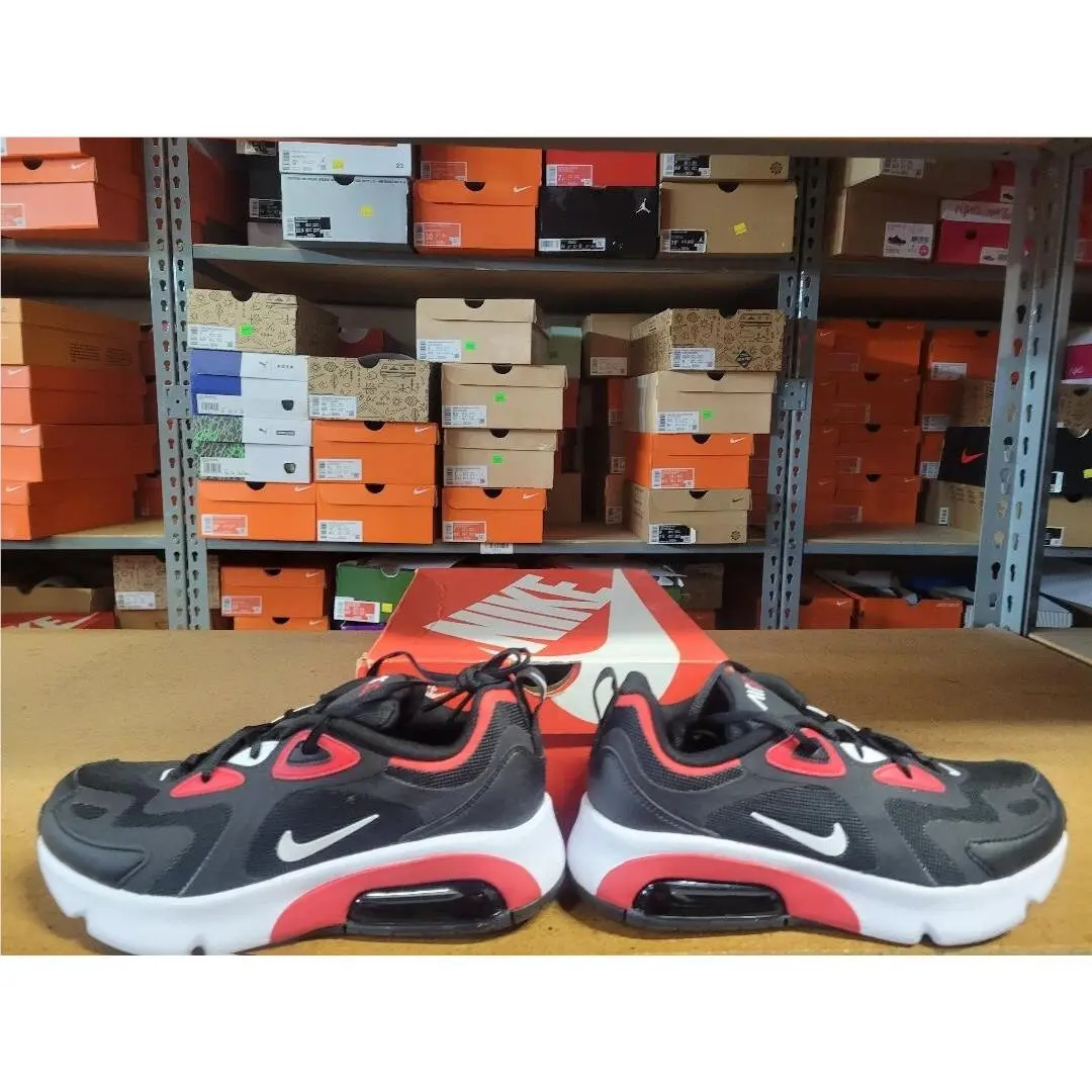 Nike shoes - Nike Air Max 200 - Air Max - Black White University Red 6