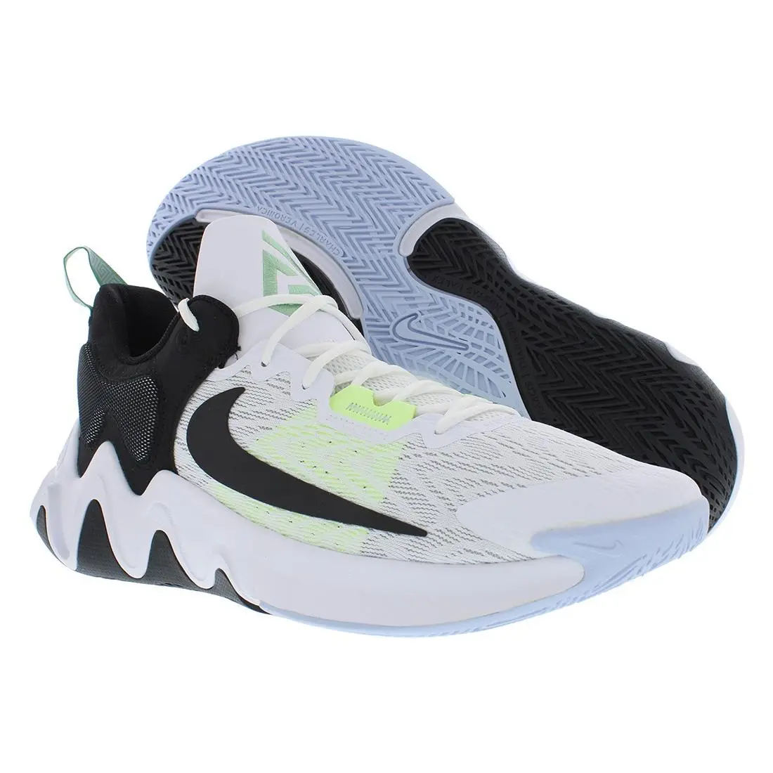 Nike Giannis Immortality 2 Mens Shoes Size 15 Color: White/black/barely Volt