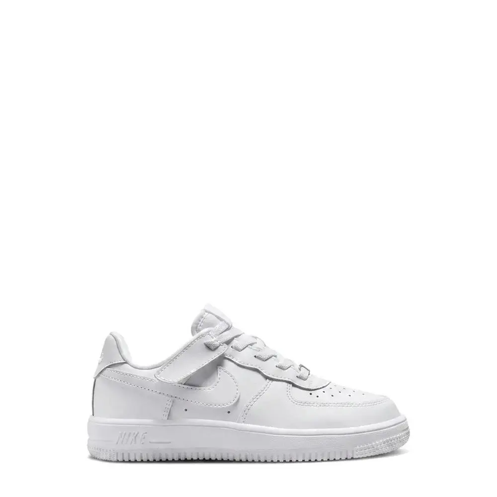 Nike Force 1 Low Easyon (ps) Triple White Force 1 Low Easyon PS Triple White Sneakers FN0237-111
