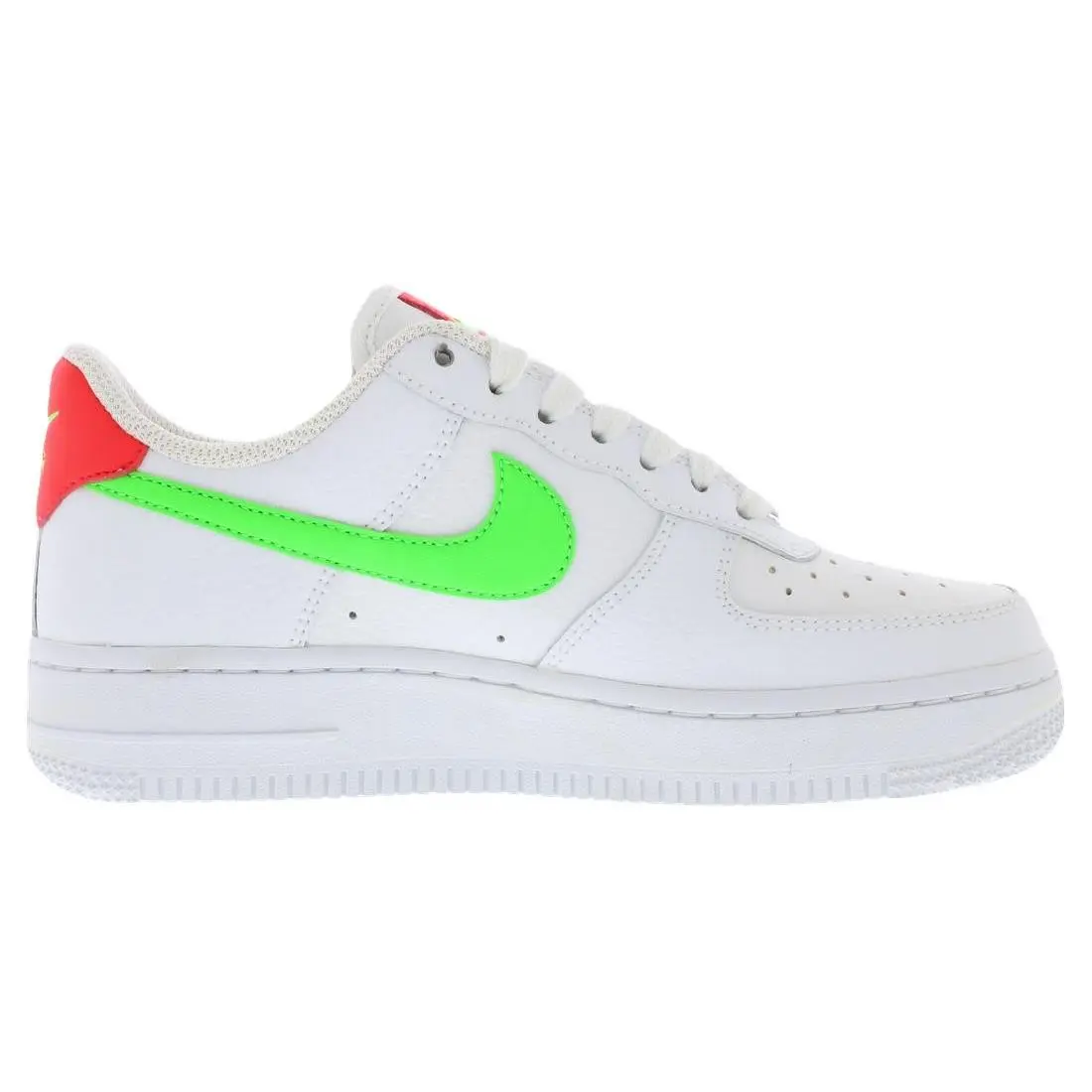 Nike shoes - White/Laser Crimson, Main: White 1