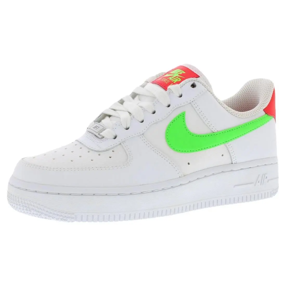 Nike shoes - White/Laser Crimson, Main: White 4