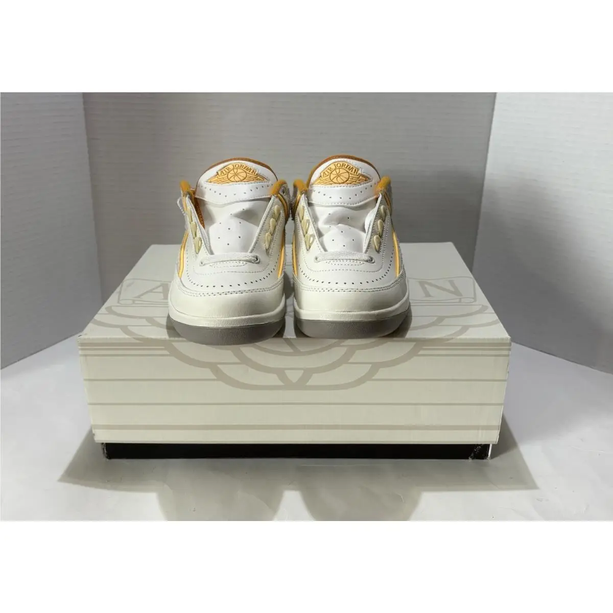Nike shoes - Air Jordan 2 - Air - DV9956-118 - SAIL/MELON TINT-LIGHT CURRY COBBLESTONE 1