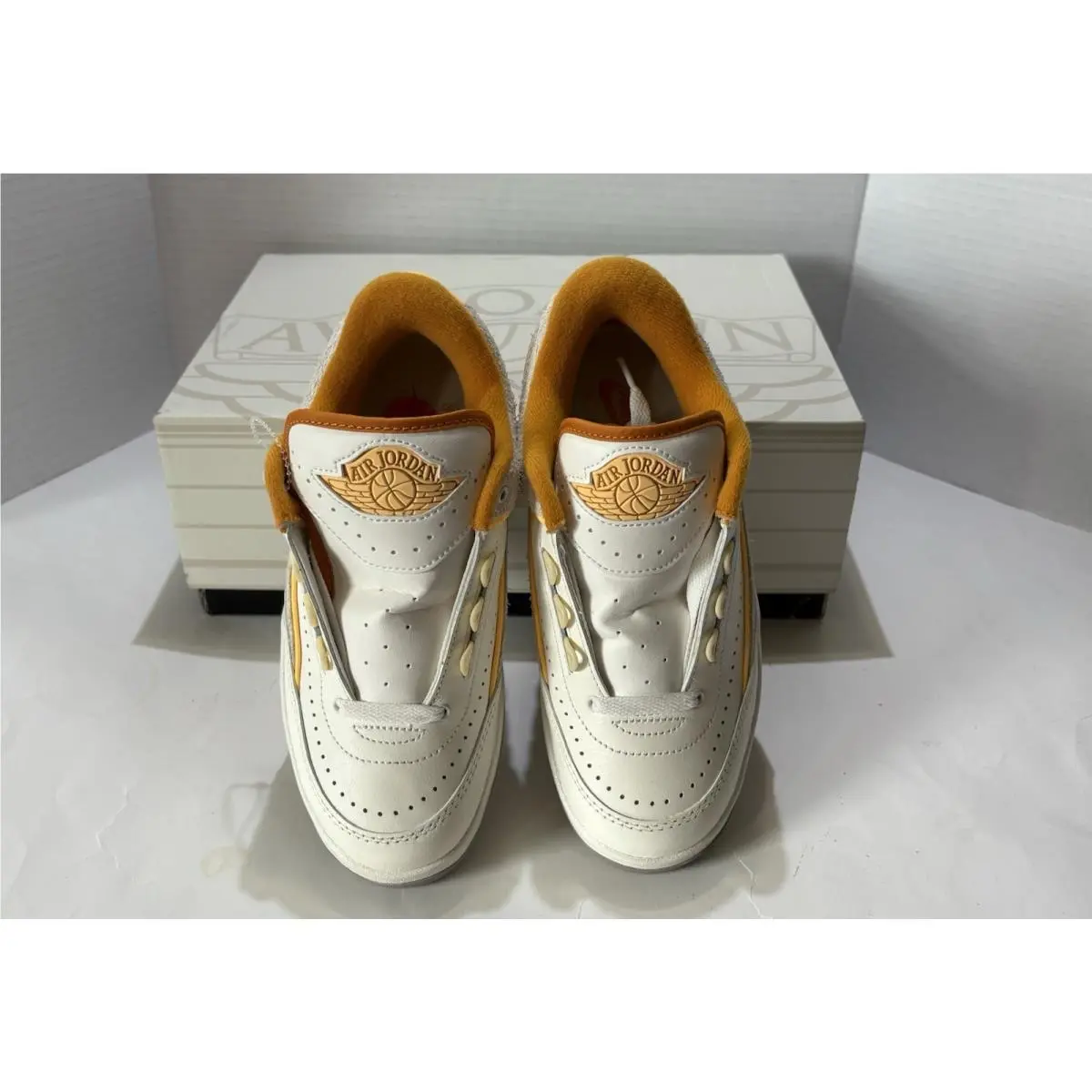 Nike shoes - Air Jordan 2 - Air - DV9956-118 - SAIL/MELON TINT-LIGHT CURRY COBBLESTONE 4
