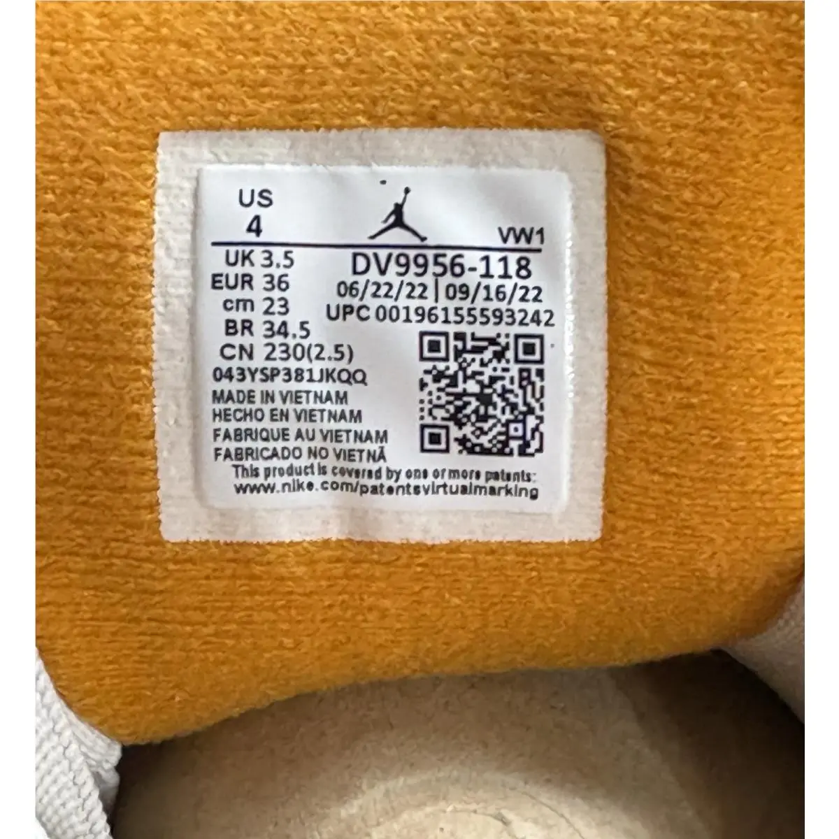Nike shoes - Air Jordan 2 - Air - DV9956-118 - SAIL/MELON TINT-LIGHT CURRY COBBLESTONE 10