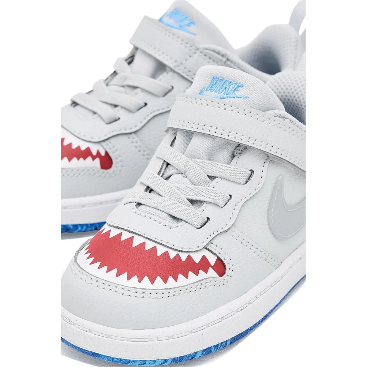 Nike shoes - Pure Platinum/Wolf Grey/University Red/Game Royal/Football Blue 4