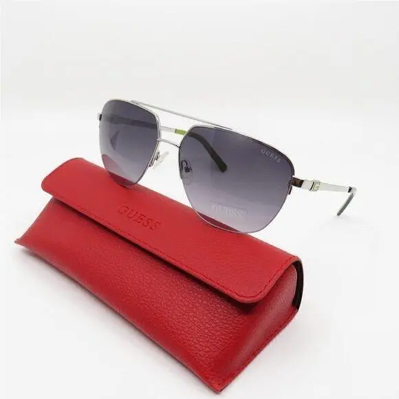 GF5065 10B Silver/grey Gradient Sunglasses by Guess