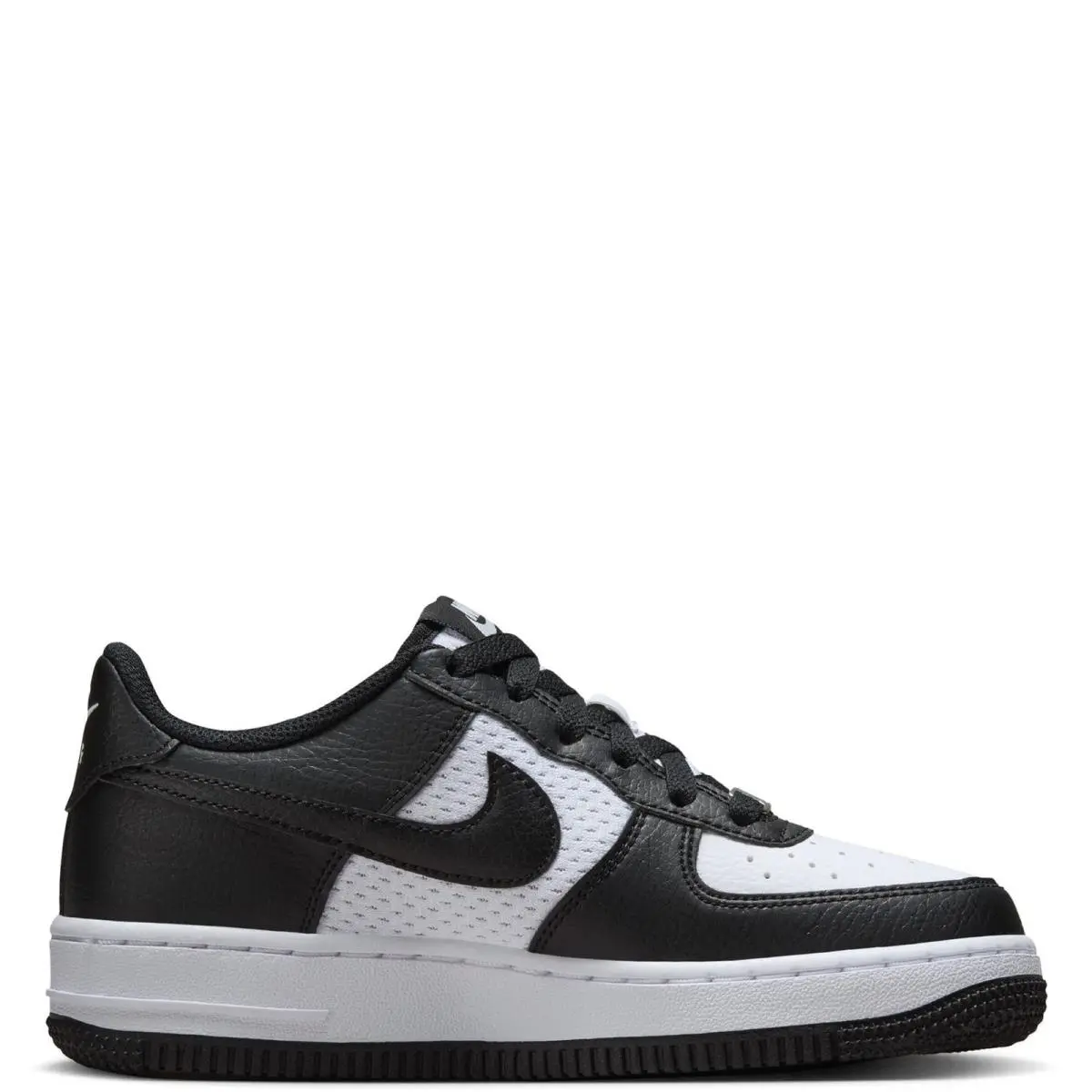 Big Kid`s Nike Air Force 1 Black/black-white HJ9201 001