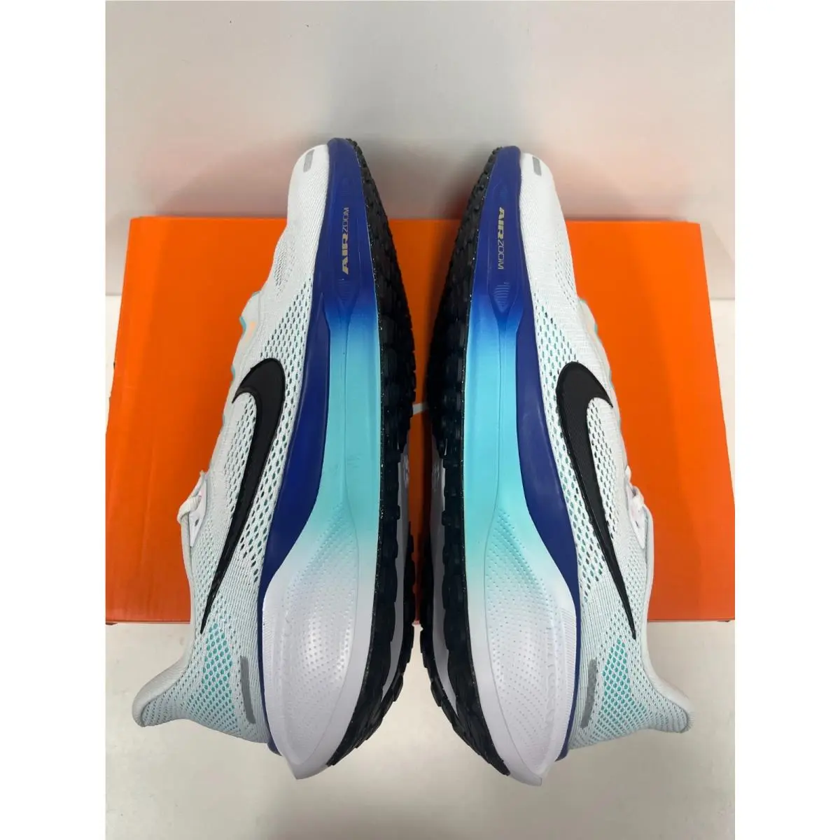 Nike shoes - Nike Air Zoom Pegasus 41 - White/Black-Hyper Turq-Concord (118) 4