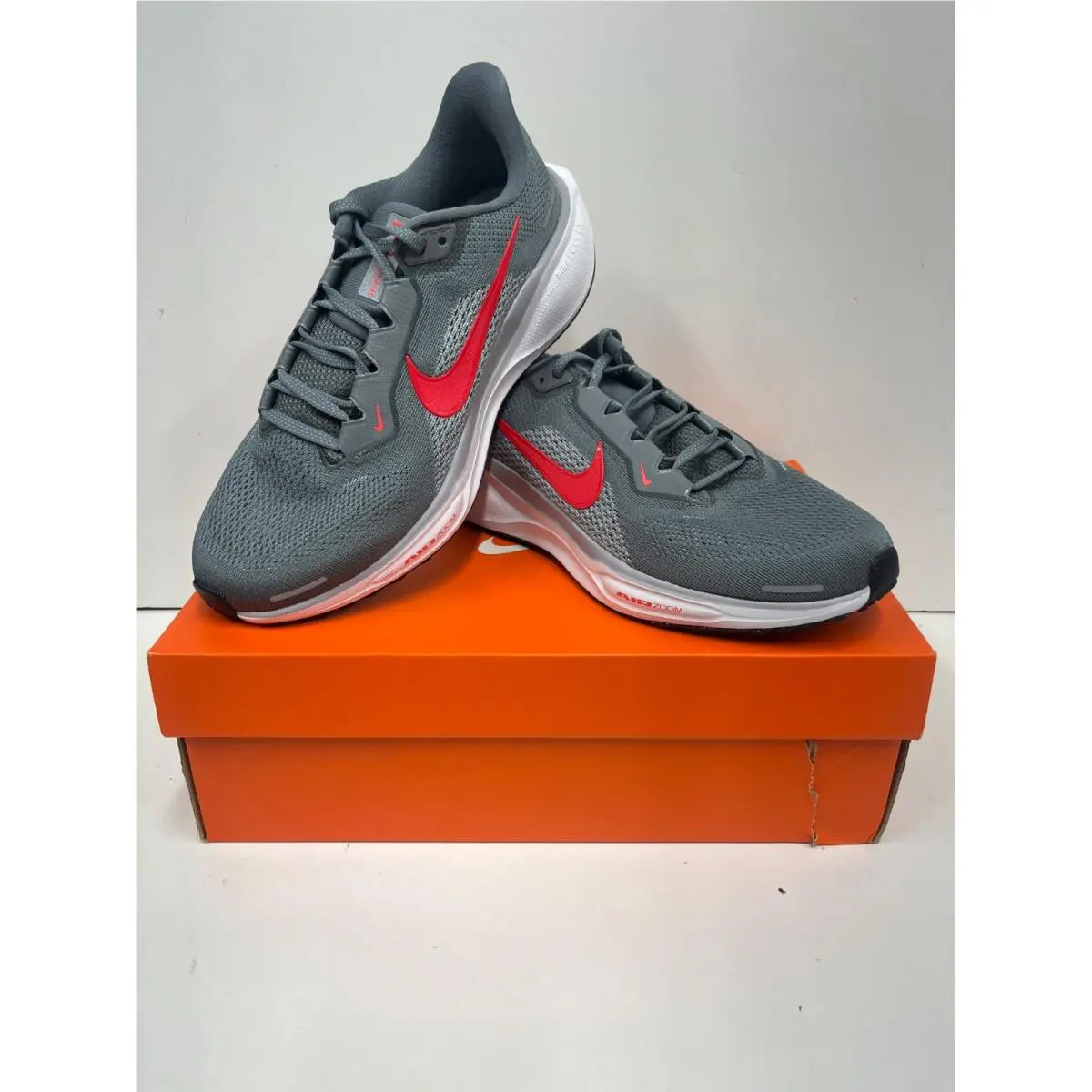 Nike shoes - Nike Air Zoom Pegasus 41 - White/Black-Hyper Turq-Concord (118) 20