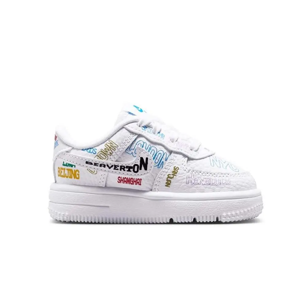 Toddler`s Nike Air Force 1 Low Lace LV8 3 White/white IO9738 100