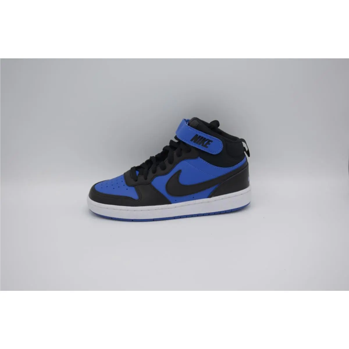 Nike shoes - Court Borough Mid 2 GS Black Game Royal - 4.5Y - CD7782 - Black 1