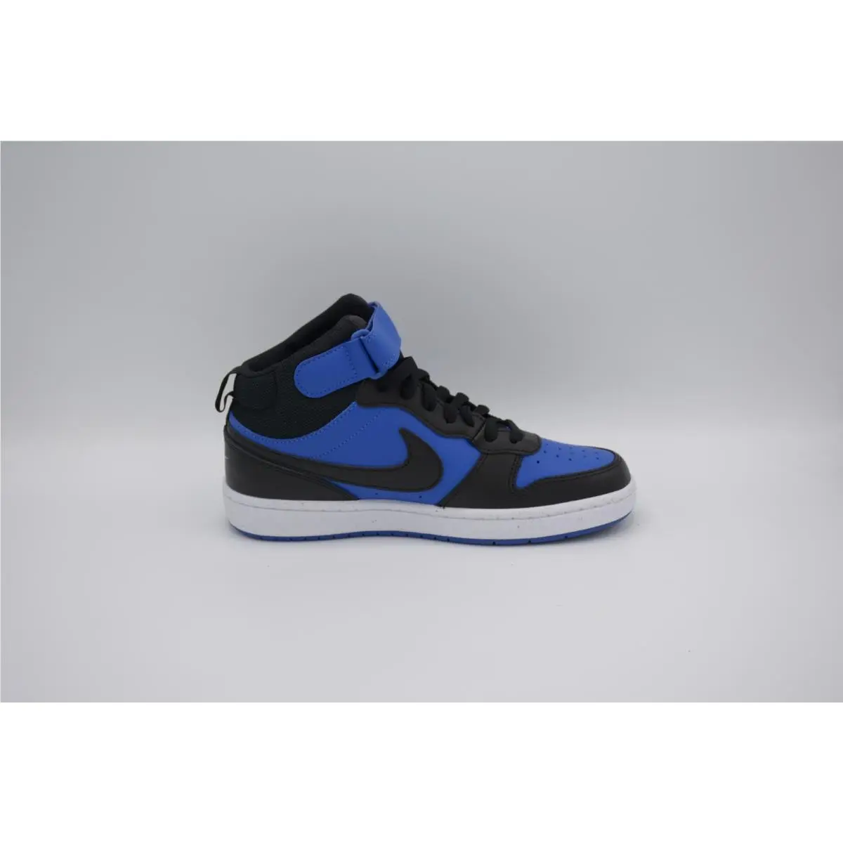 Nike shoes - Court Borough Mid 2 GS Black Game Royal - 4.5Y - CD7782 - Black 2