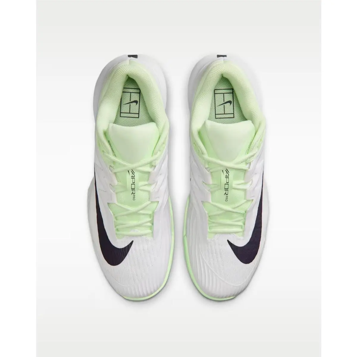 Nike shoes - Nike Zoom Vapor Pro 3 - FZ2161-108 - White / Dark Raisin / Volt Tint 2