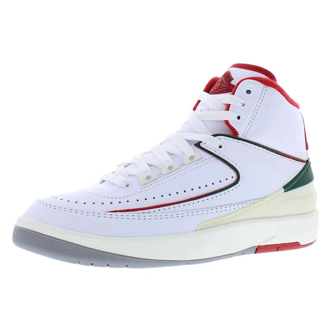 Nike shoes - DQ8562101 - DQ8562101 - White/Fire Red/Fir/Sail, Main: White 0