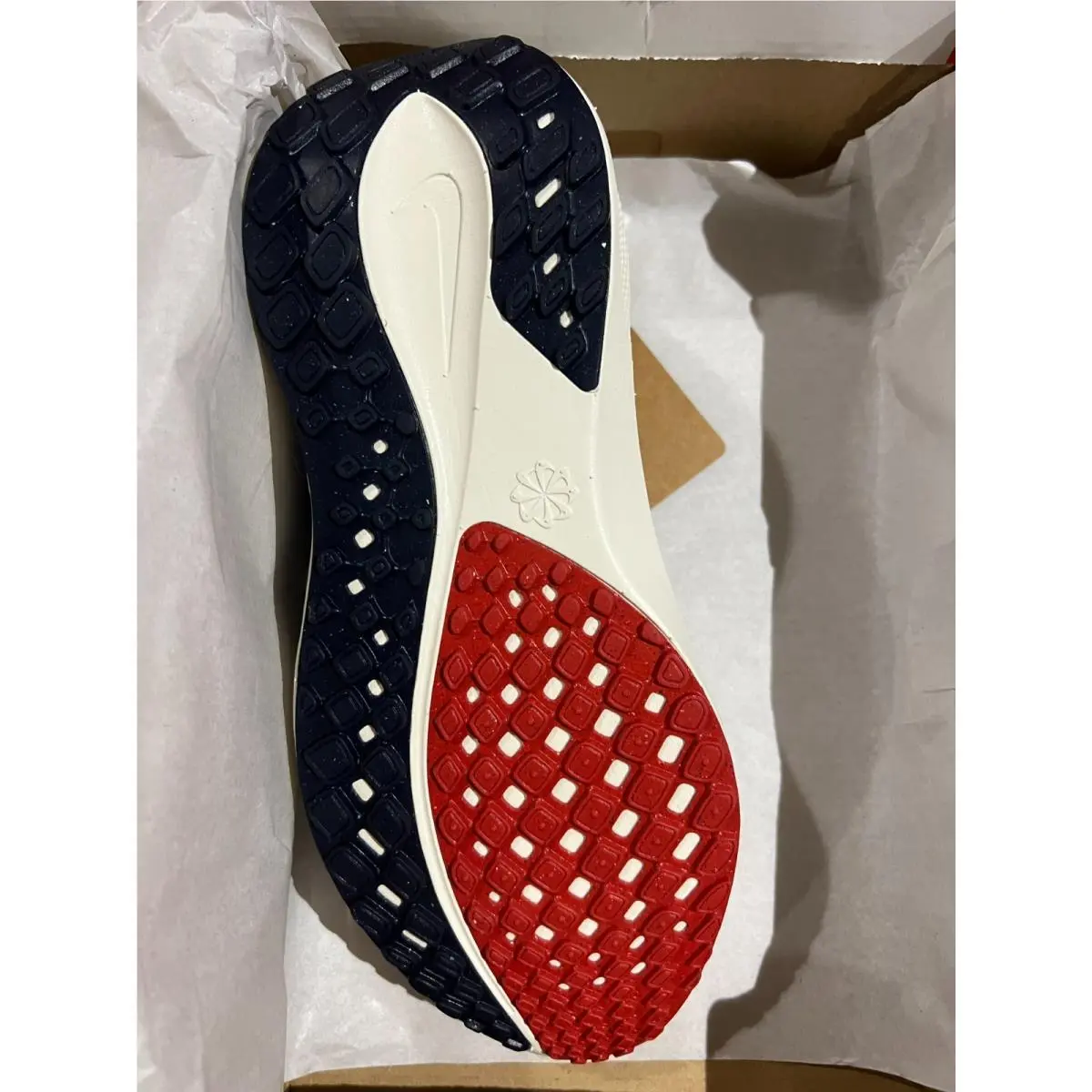 Nike shoes - WHITE/MIDNIGHT NAVY SOFT PEARL 5