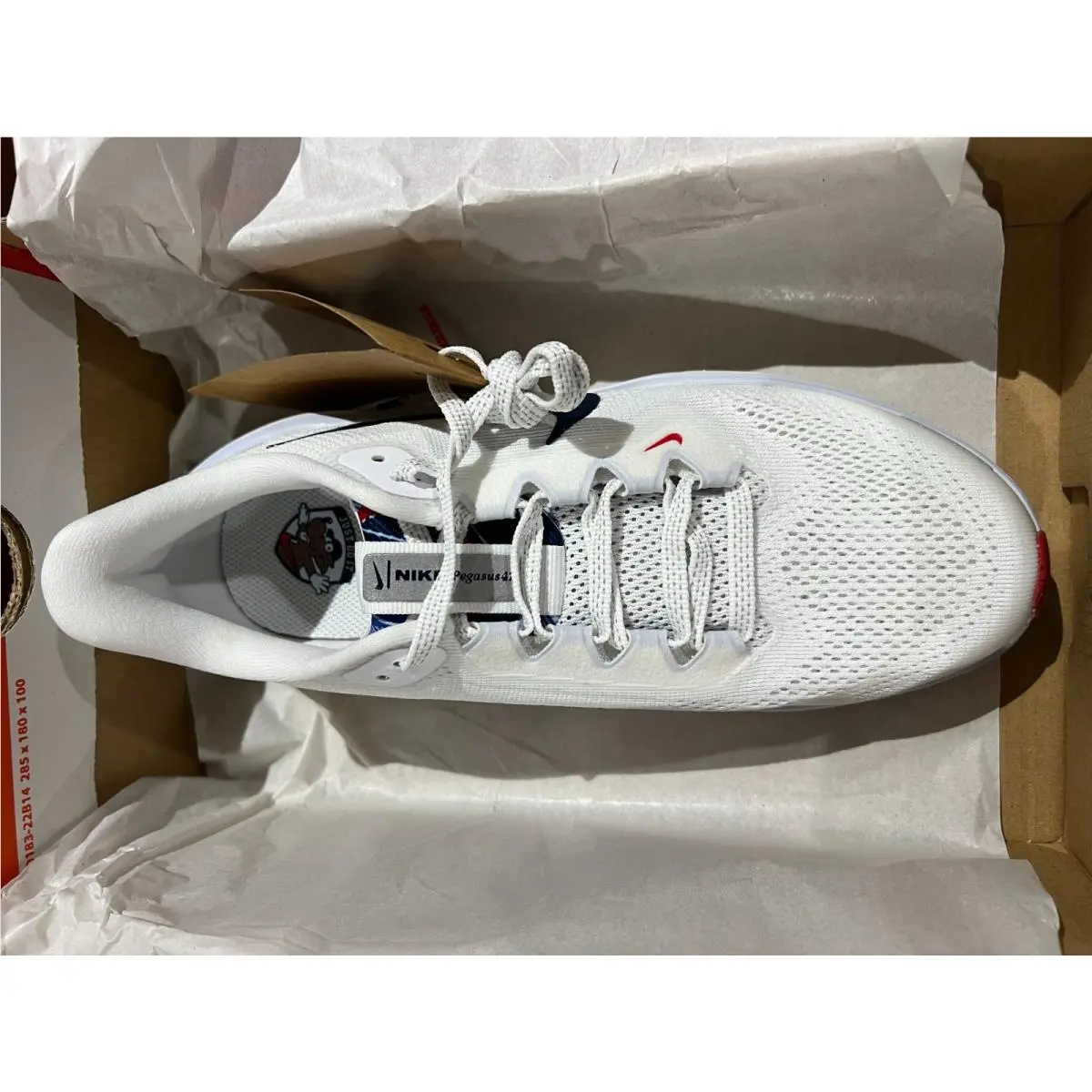 Nike shoes - WHITE/MIDNIGHT NAVY SOFT PEARL 7