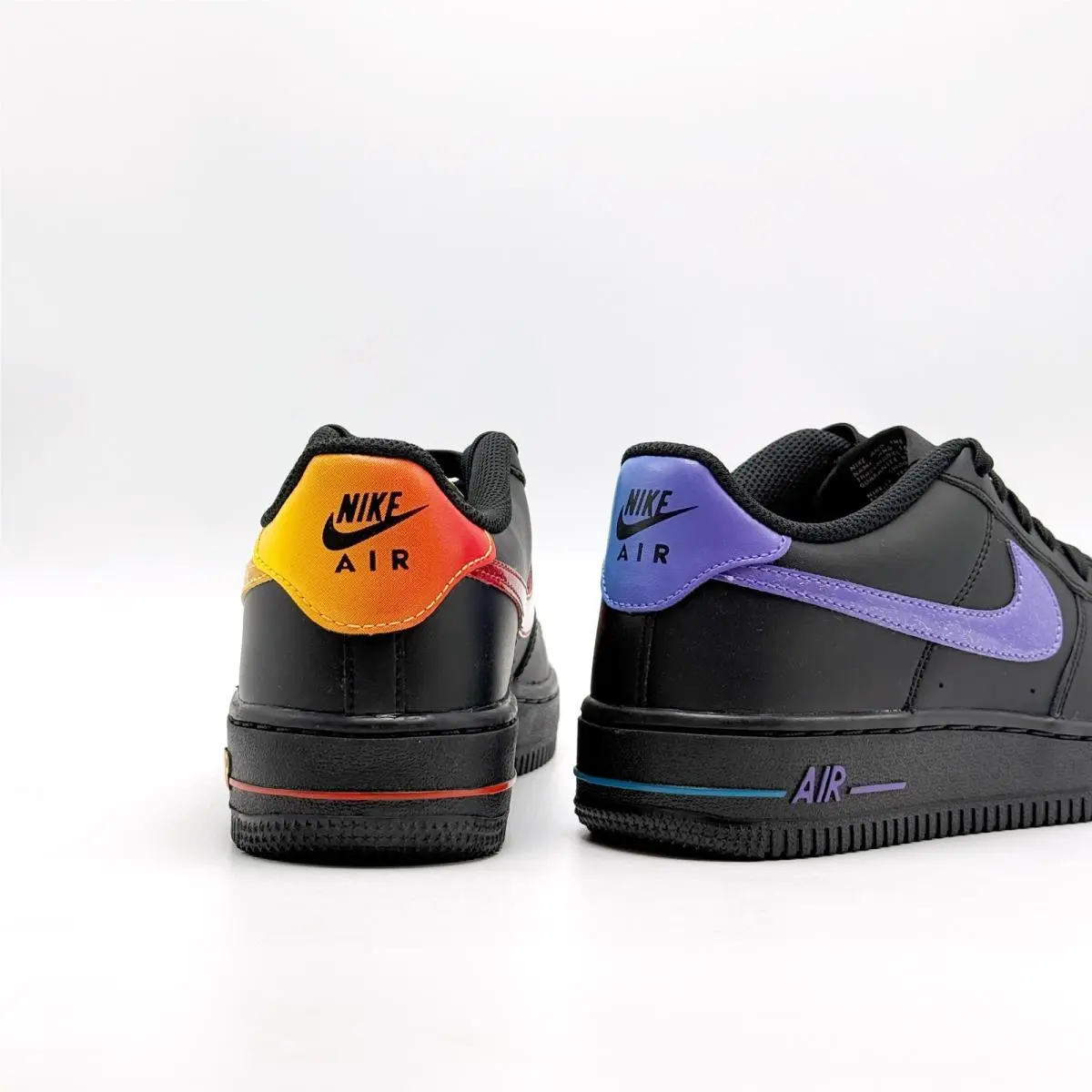 Nike shoes - Nike Air Force 1 - Air Force - Black 8
