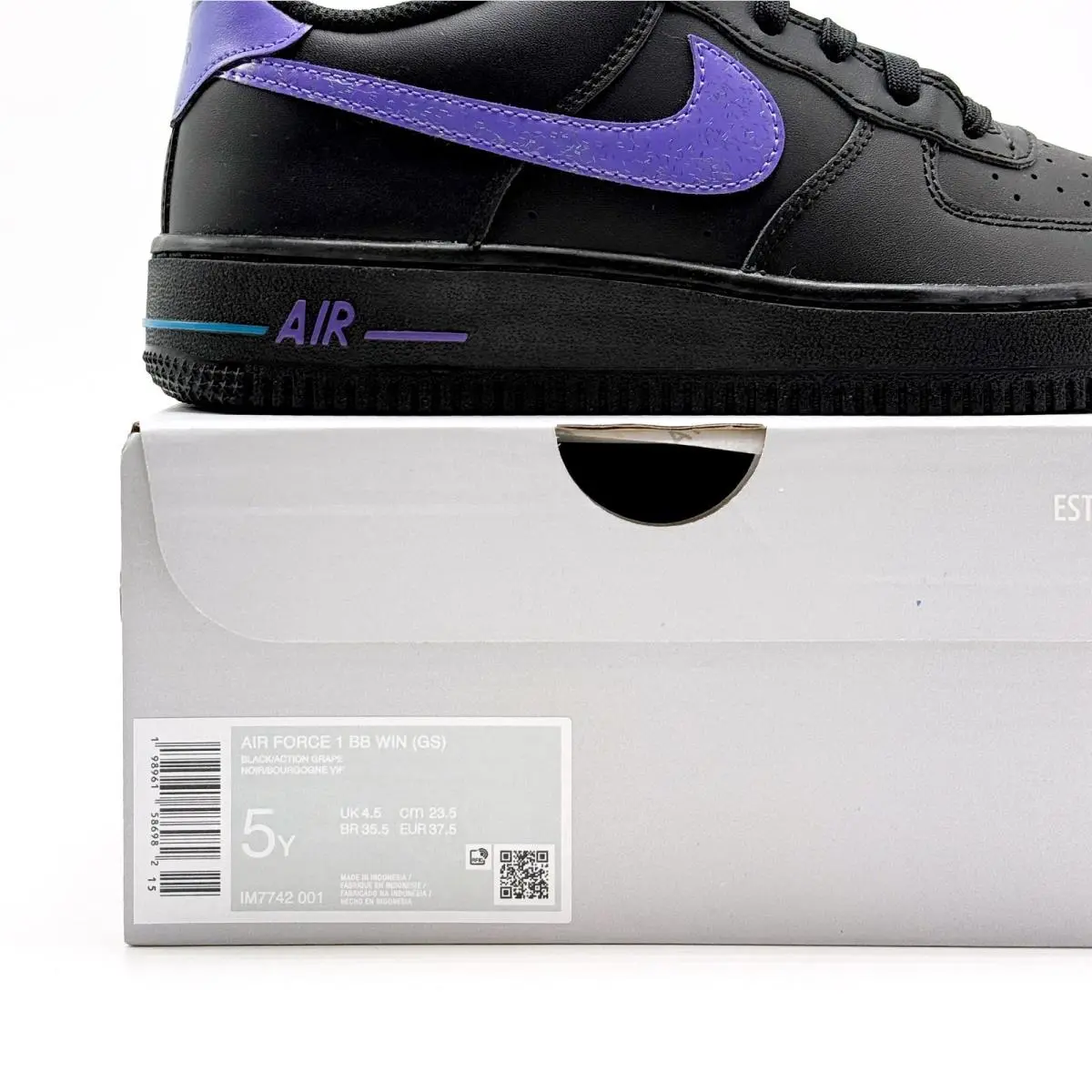 Nike shoes - Nike Air Force 1 - Air Force - Black 10
