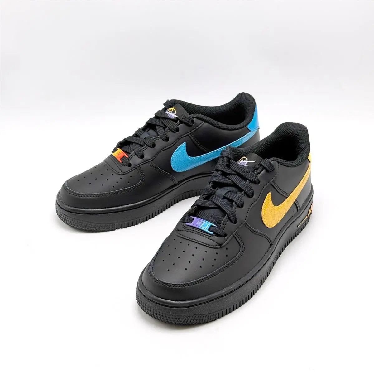 Nike shoes - Nike Air Force 1 - Air Force - Black 6