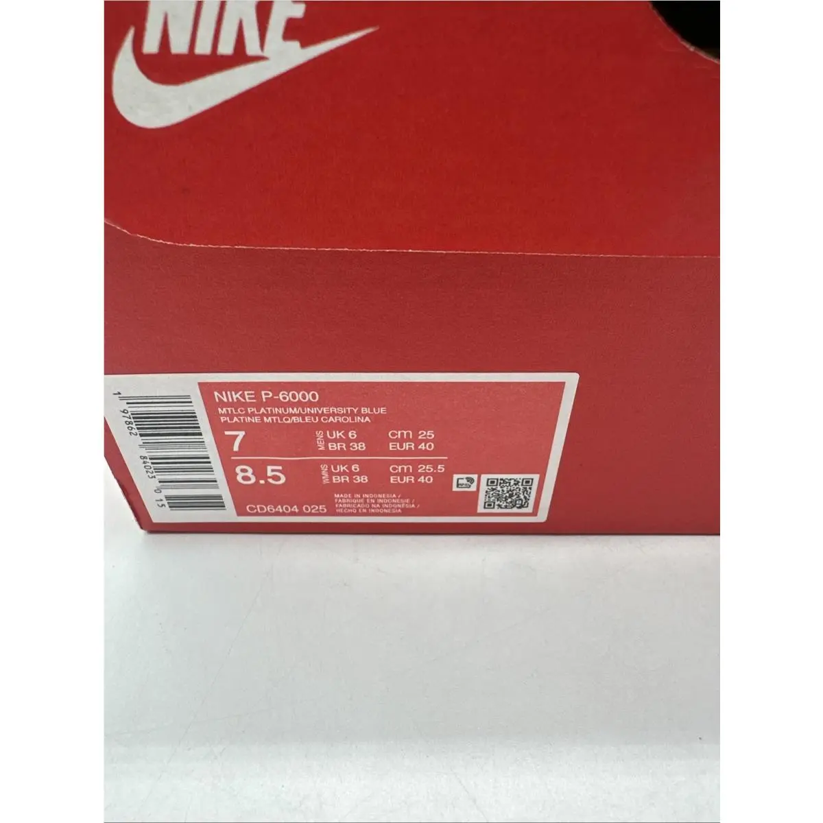 Nike shoes - Nike P-6000 - CD6404-025 - Silver 12