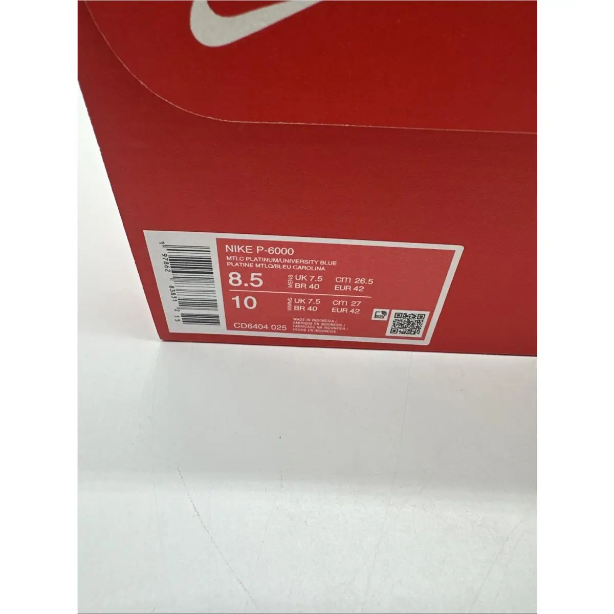 Nike shoes - Nike P-6000 - CD6404-025 - Silver 14