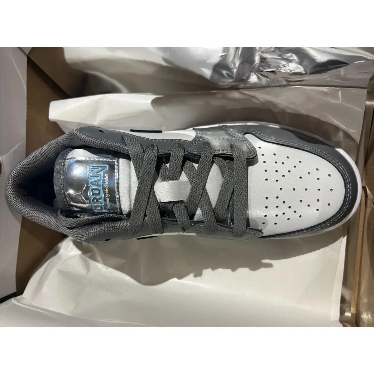Nike shoes - FLAT PEWTER/BLUE CHILL 7