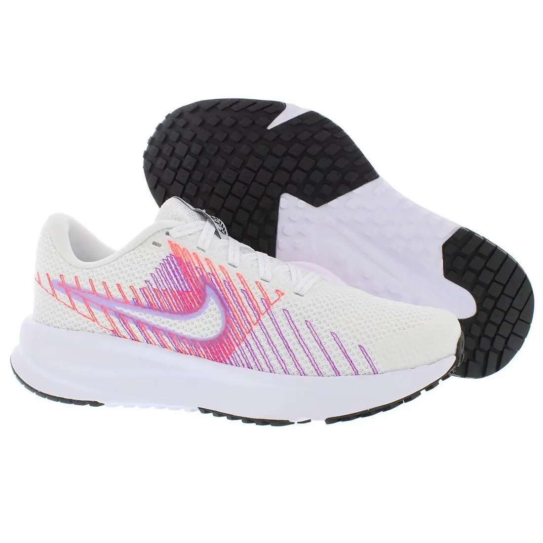 Nike Run Defy Womens Shoes - White/Hydrangeas, Main: White