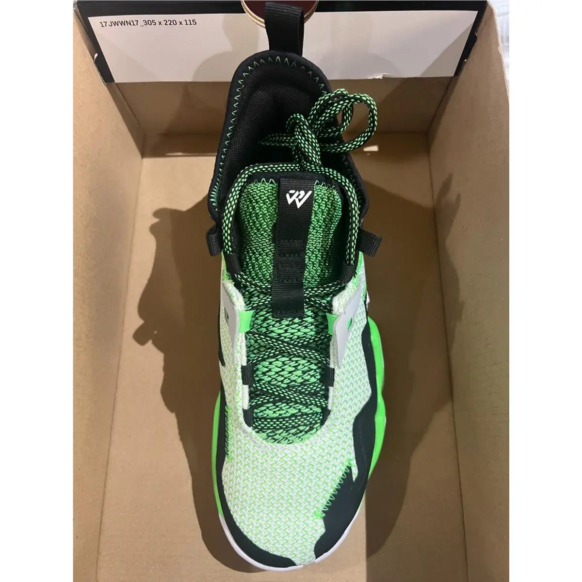Nike shoes - WHITE BLACK RAGE GREEN 9