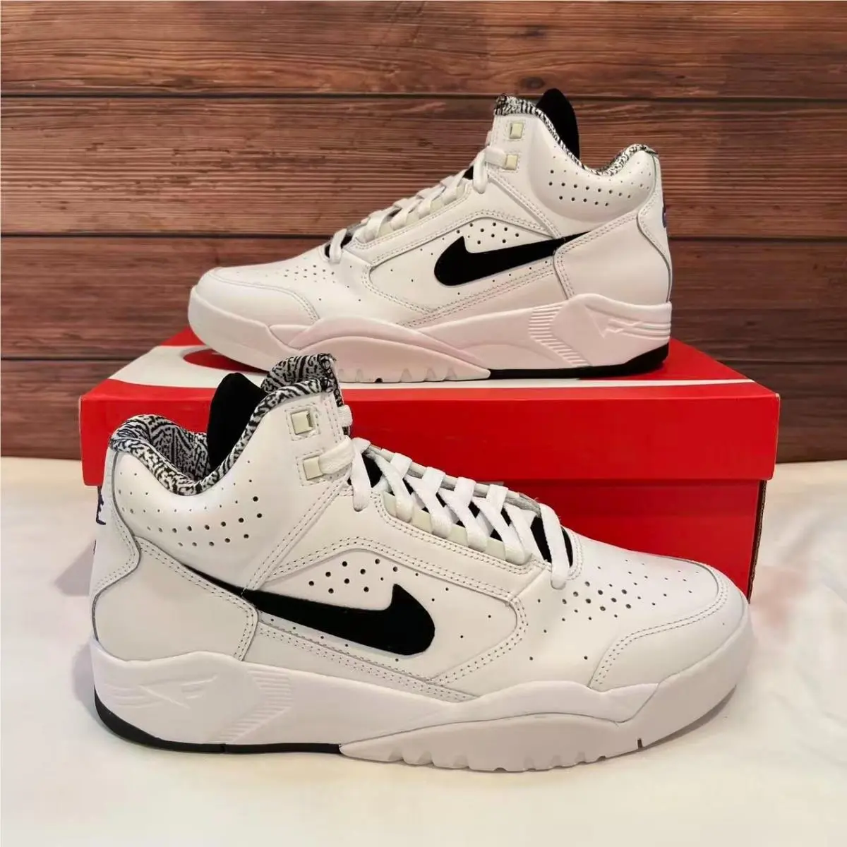 Nike shoes - Nike Air Flight Lite - Air Flight Lite - DJ2518-100 - White 11